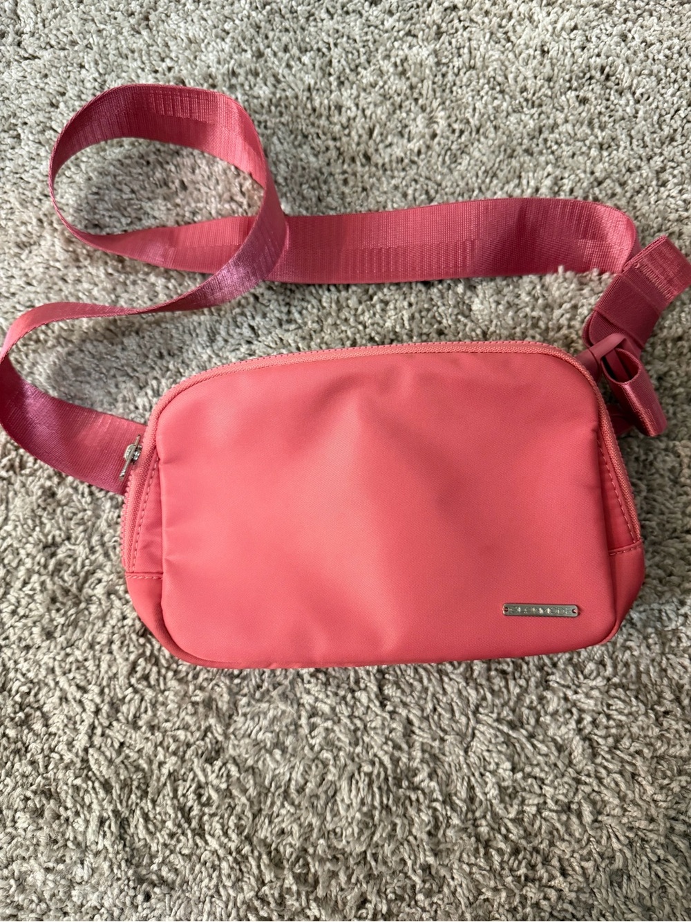 Coral Crossbody Bag by Unknown Brand - Compact Everyday Shoulder Bag